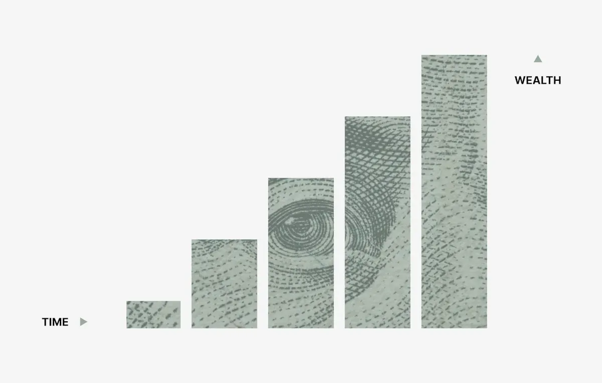 stack of paychecks with raise