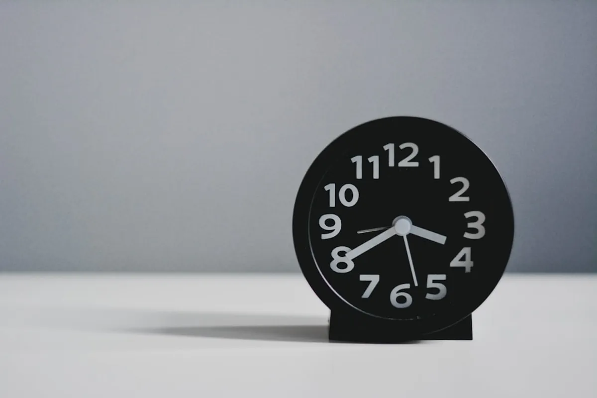 hourly employee working overtime at desk