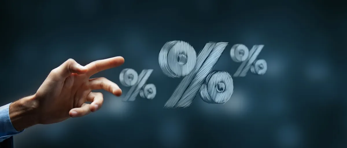 employee calculating pay raise percentage